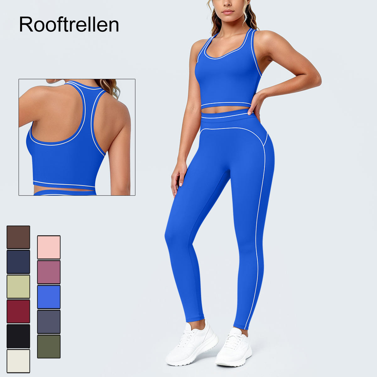 Yoga Mat For Fitness - Conjunto de yoga deportivo de verano