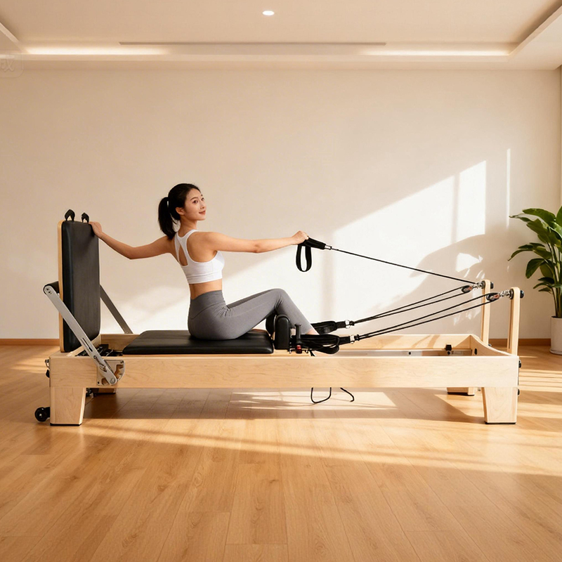 Yoga Fitness Machine - Reformer de Pilates Portátil Ajustable de