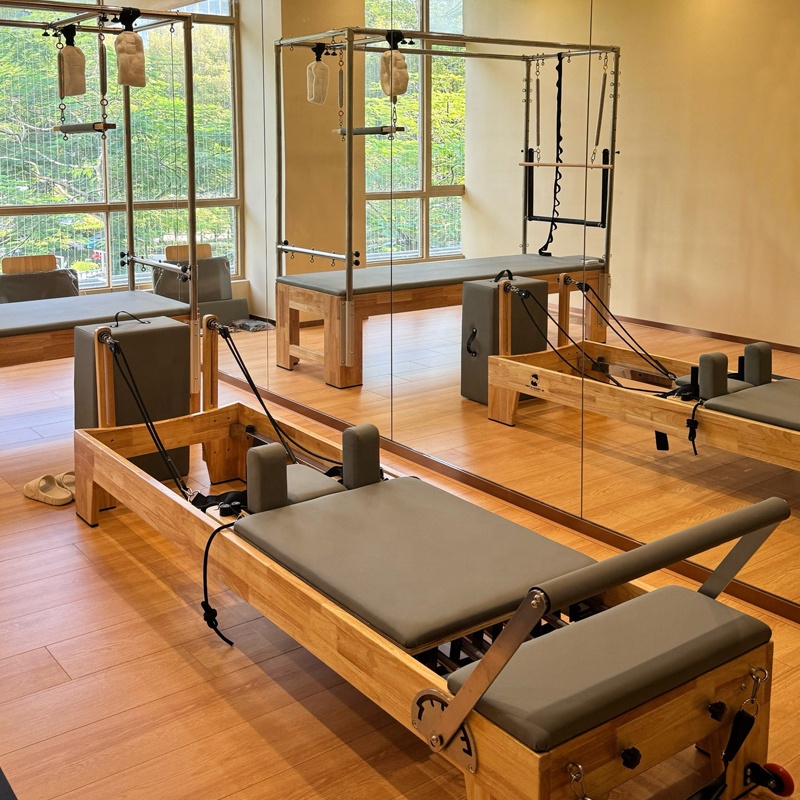 Yoga Fitness Machine - Máquina de Pilates Reformer de Madera