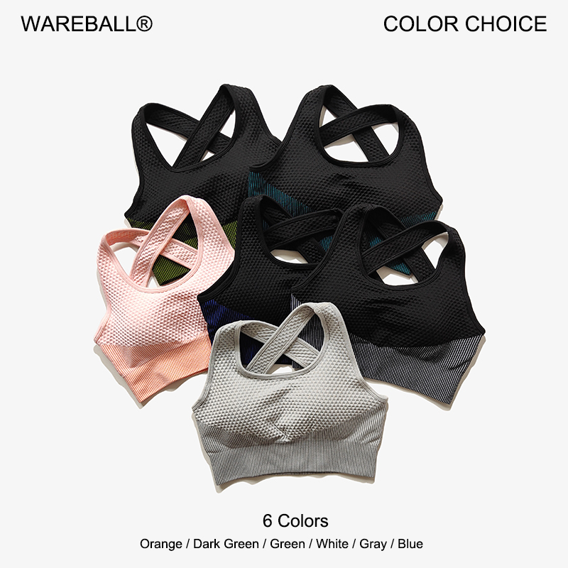 Yoga Mat For Fitness - WAREBALL, 6 colores, Sujetador deportivo para