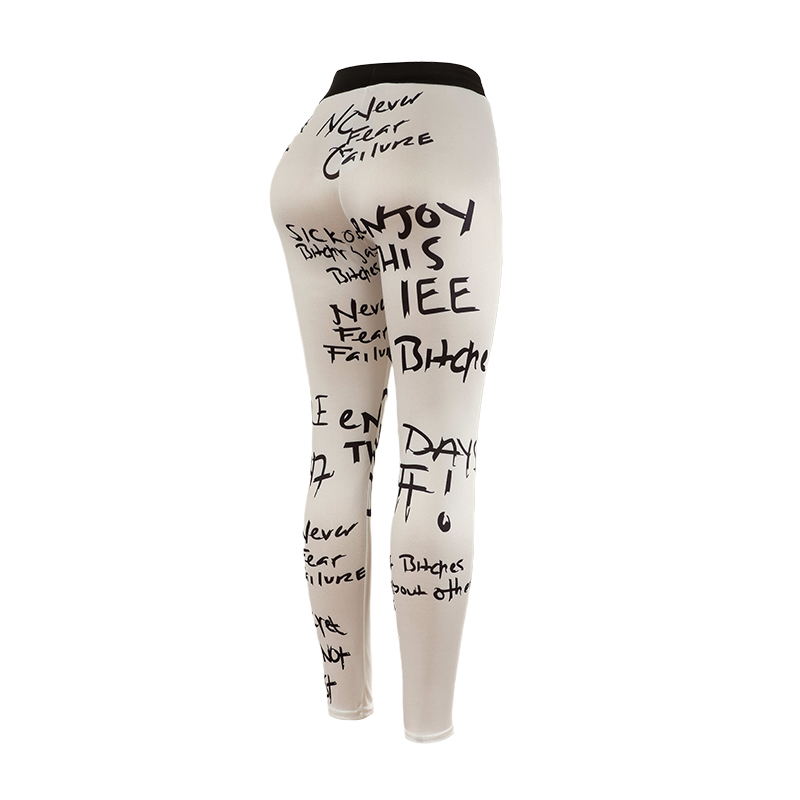 Yoga Overall Fitness - Leggings deportivos sexys con estampado de
