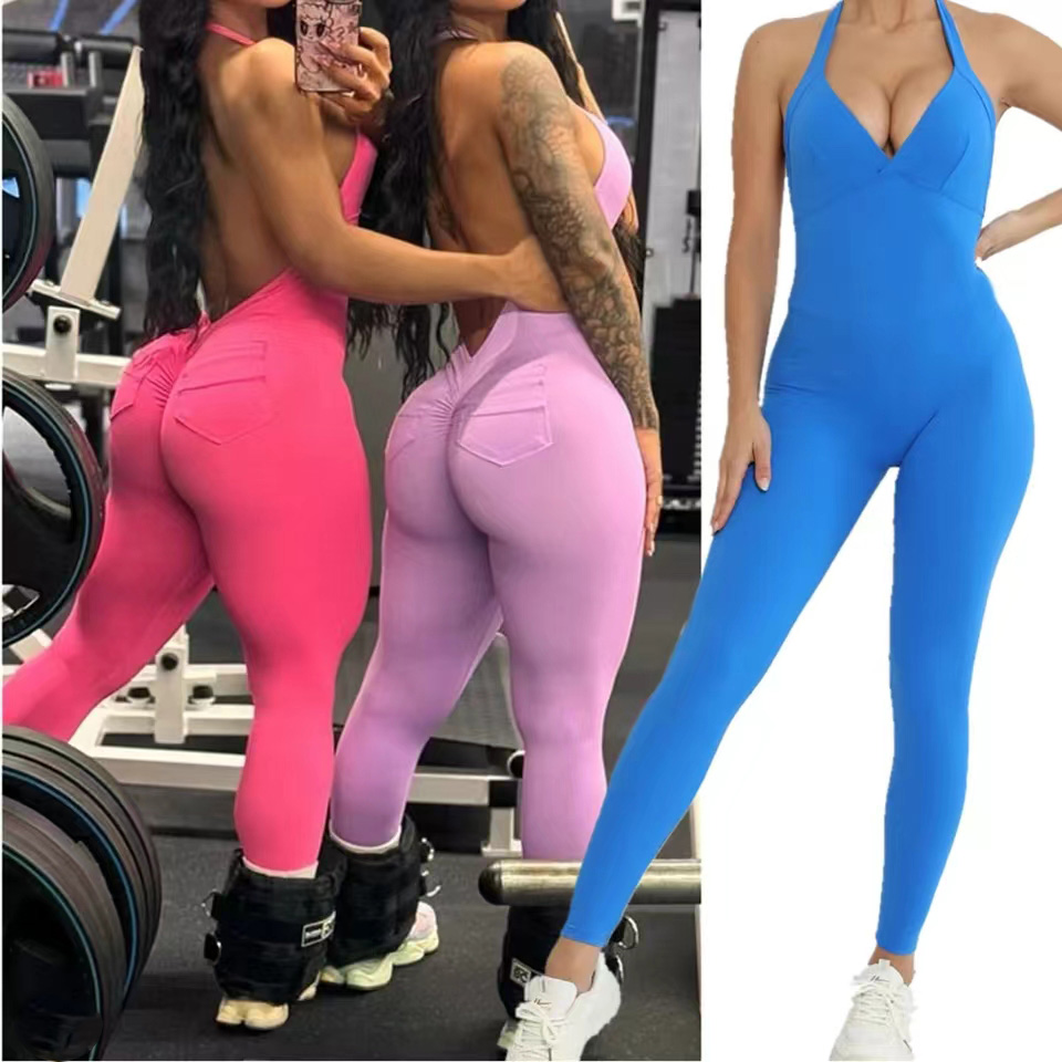 Yoga Fitness Matte - Mono de una pieza con cuello