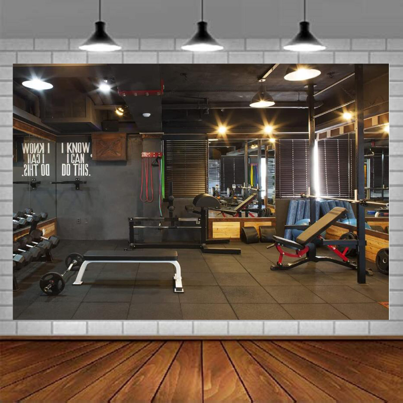 Yoga Fitness Gym Photos - Fondo para Fotografía de Gimnasio, Decoración