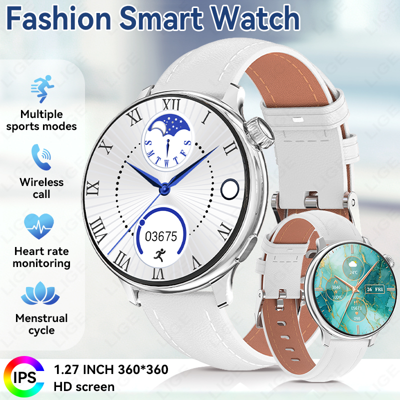 Yoga Fitness Watch - Reloj Inteligente Deportivo LIGE para Mujer,