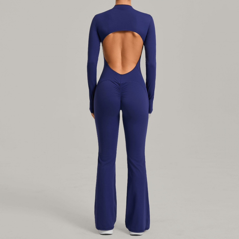 Mono de una pieza de manga lar - Yoga Fitness Jumpsuit reseña y precio