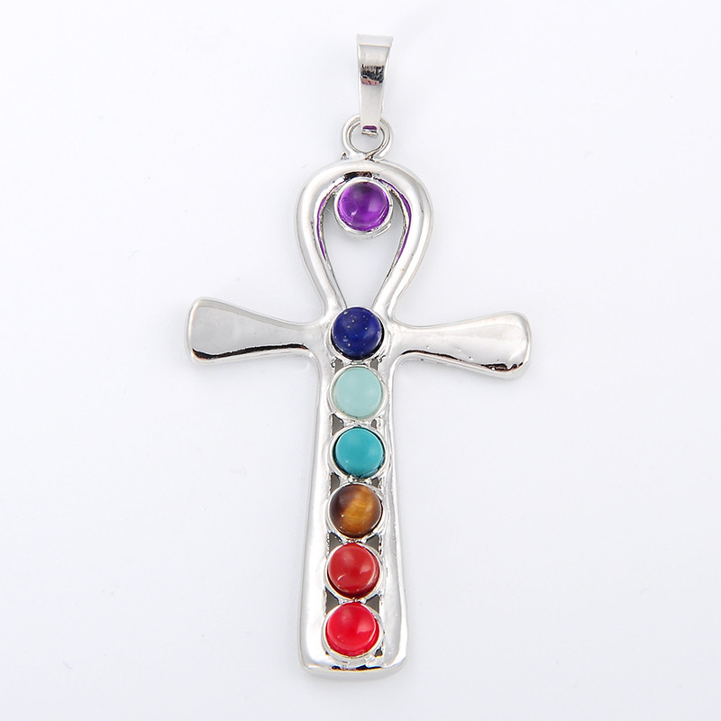 Colgante de piedra de 7 Chakra - Yoga Health & Fitness Center reseña y precio