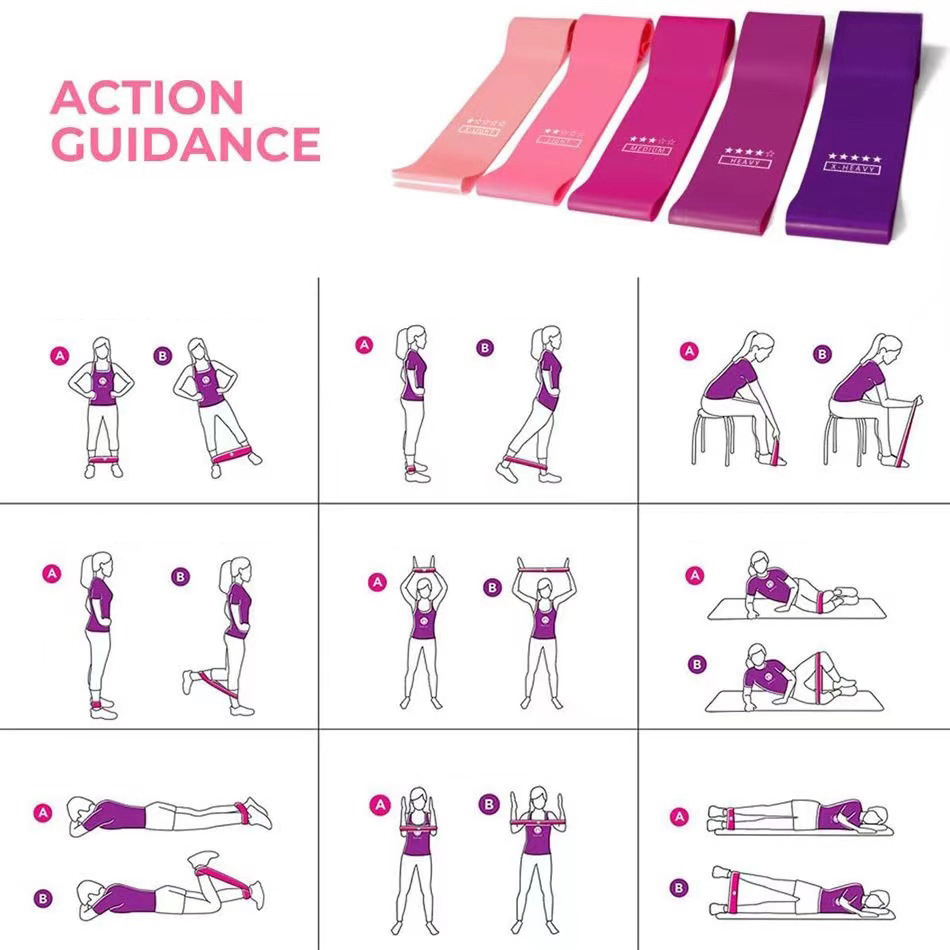 Bandas de resistencia para pel - Yoga Fitness At Home reseña y precio