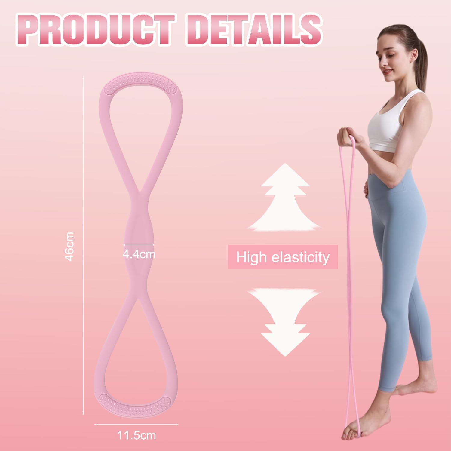 2 bandas de resistencia de 15  - Figure 8 Resistance Band reseña y precio