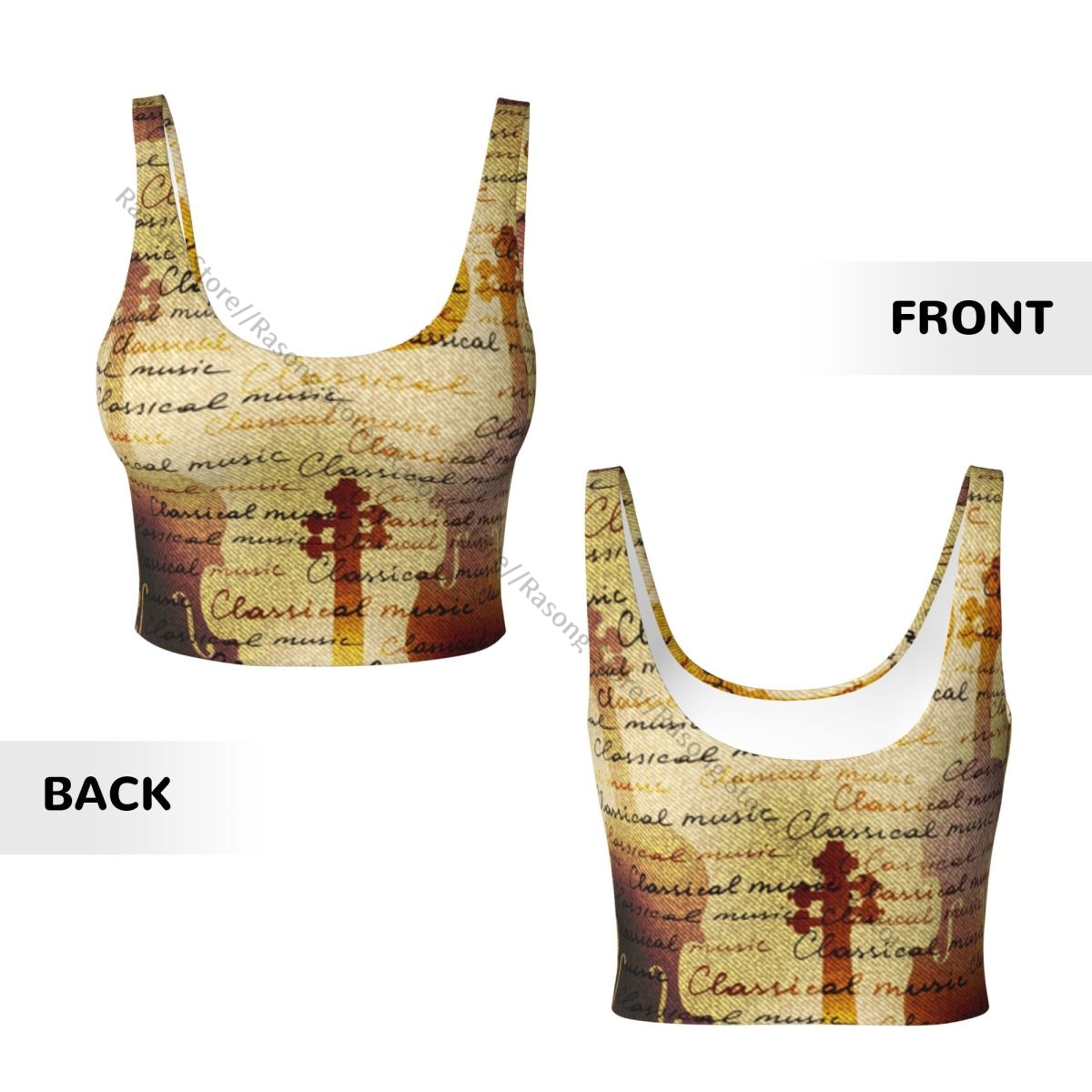 Sujetador deportivo para mujer - Yoga Fitness Images reseña y precio