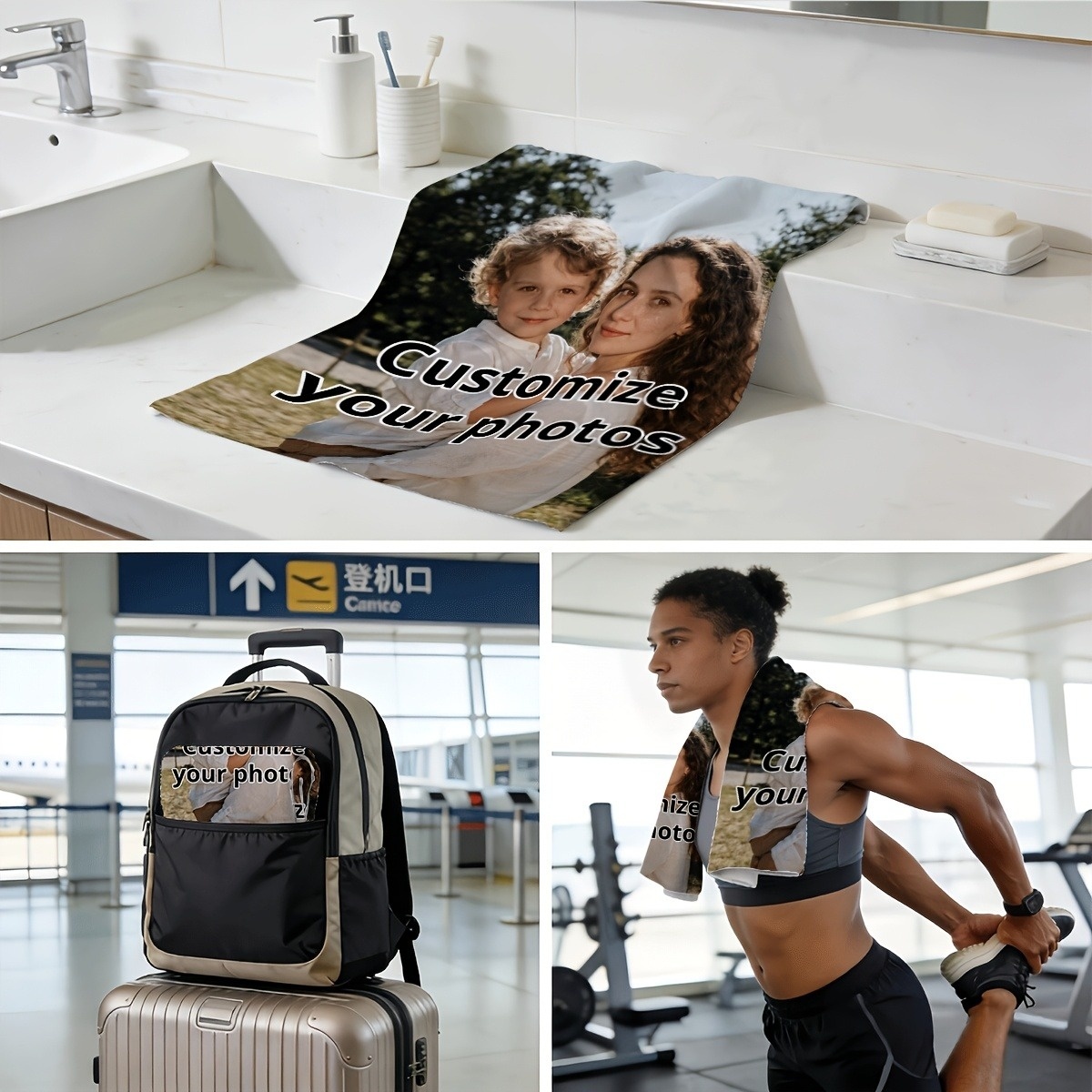 Toalla personalizada, ideal pa - Yoga Fitness Machine reseña y precio
