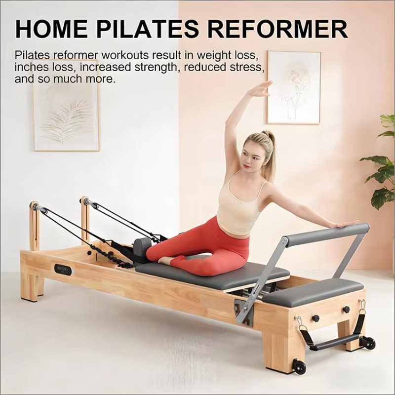 Máquina de Pilates Reformer pa - Yoga Fitness Machine reseña y precio