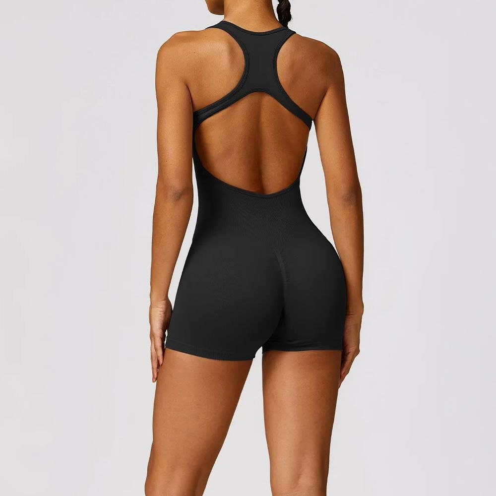Mono trasero Sexy para mujer,  - Yoga Fitness Jumpsuit reseña y precio