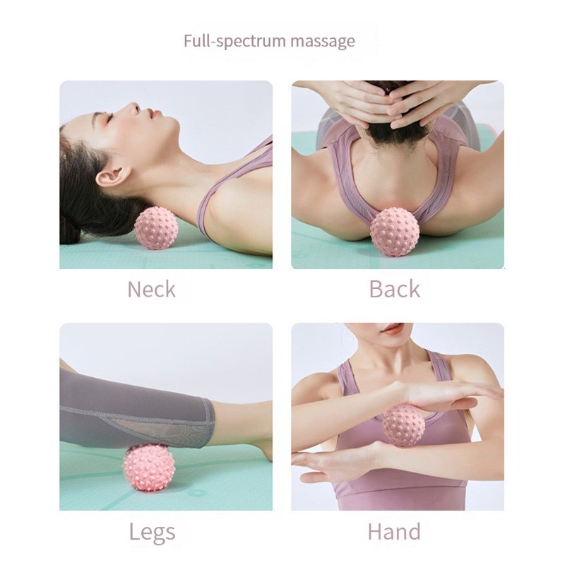 1 unidad: bola de masaje para  - Yoga Fitness Health reseña y precio