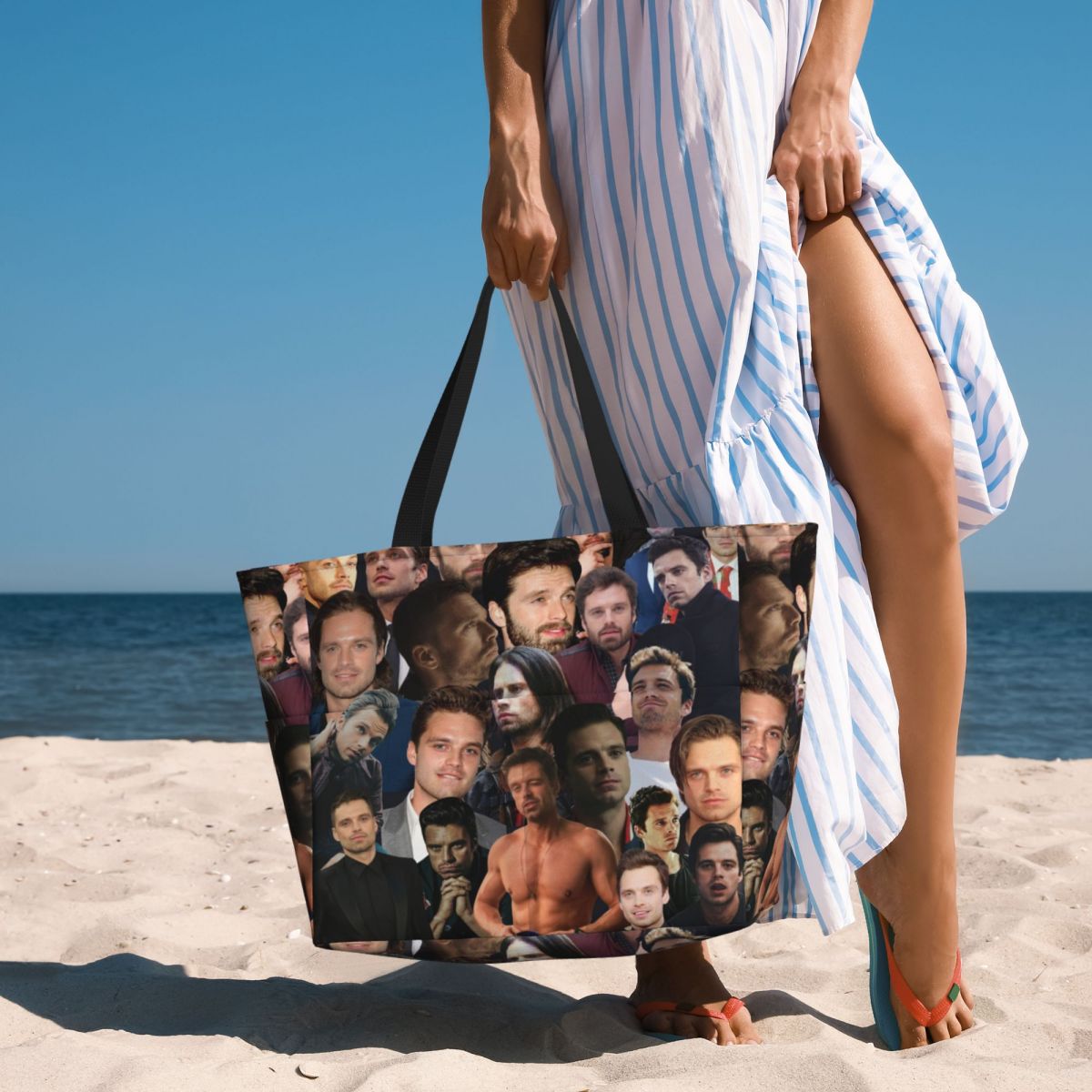 Sebastian Stan-Bolso de playa  - Yoga Fitness Gym Photos reseña y precio