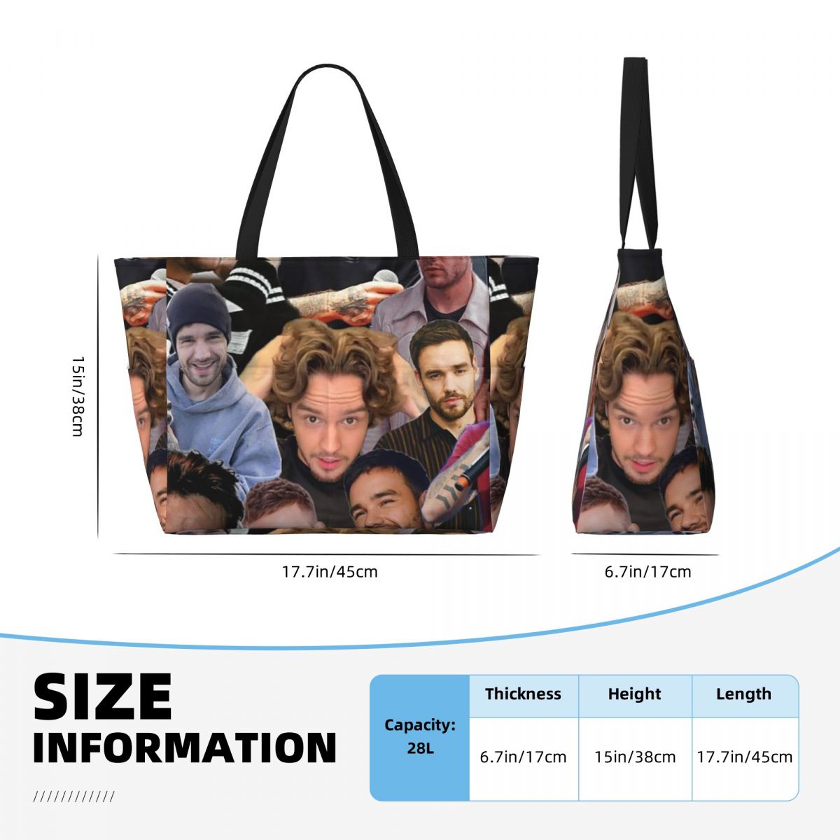 Bolso de mano con collage de f - Yoga Fitness Gym Photos reseña y precio
