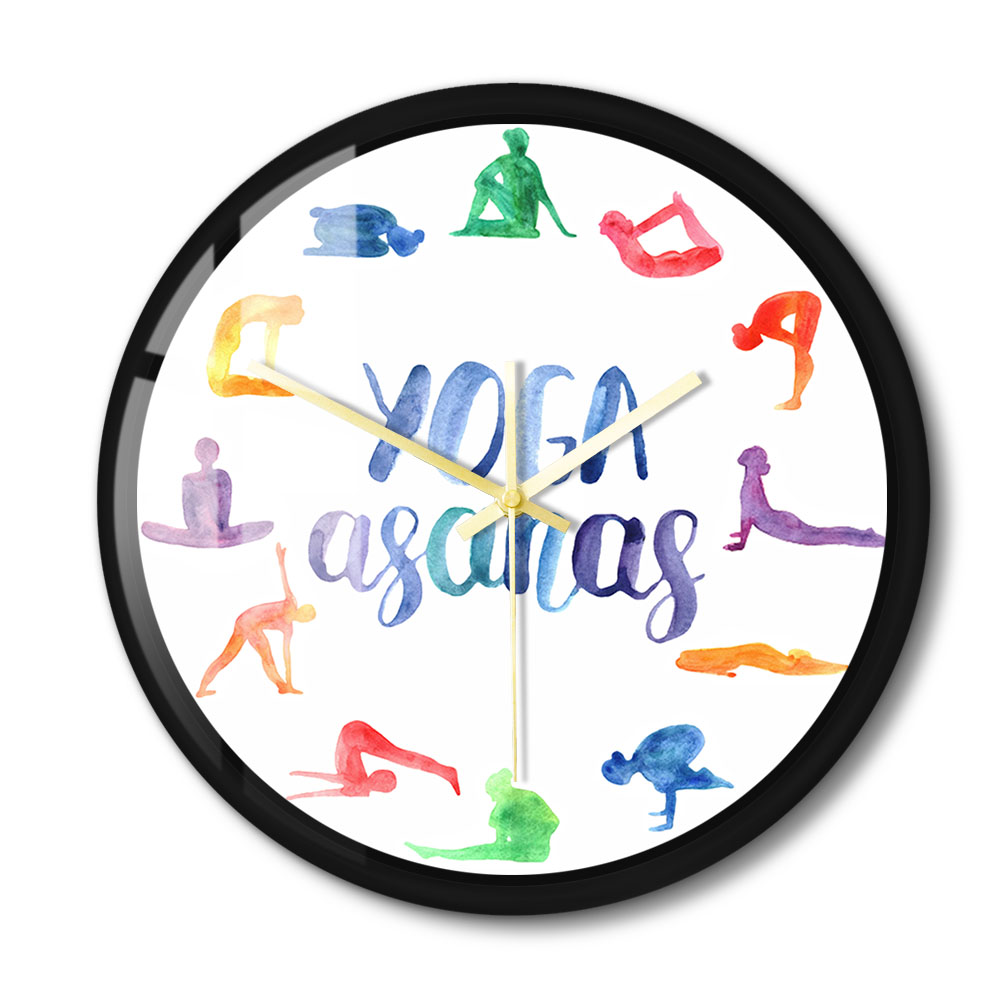 Reloj de pared de diseño moder - Yoga Fitness Watch reseña y precio