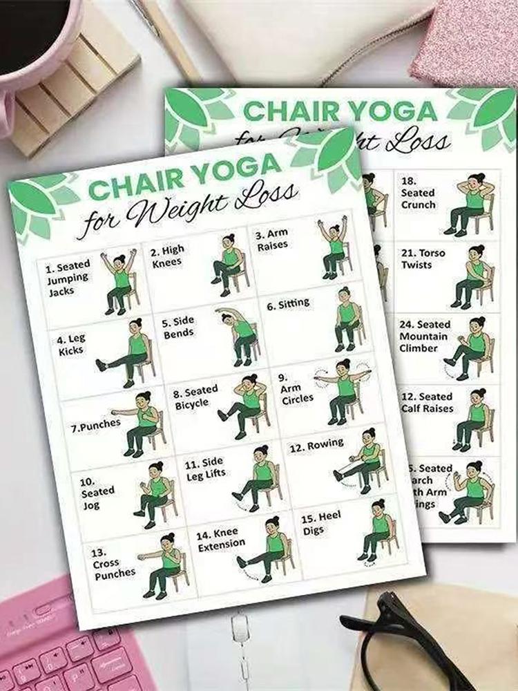 2 Pósters de Yoga para Ejercic - Yoga Health & Fitness Center reseña y precio