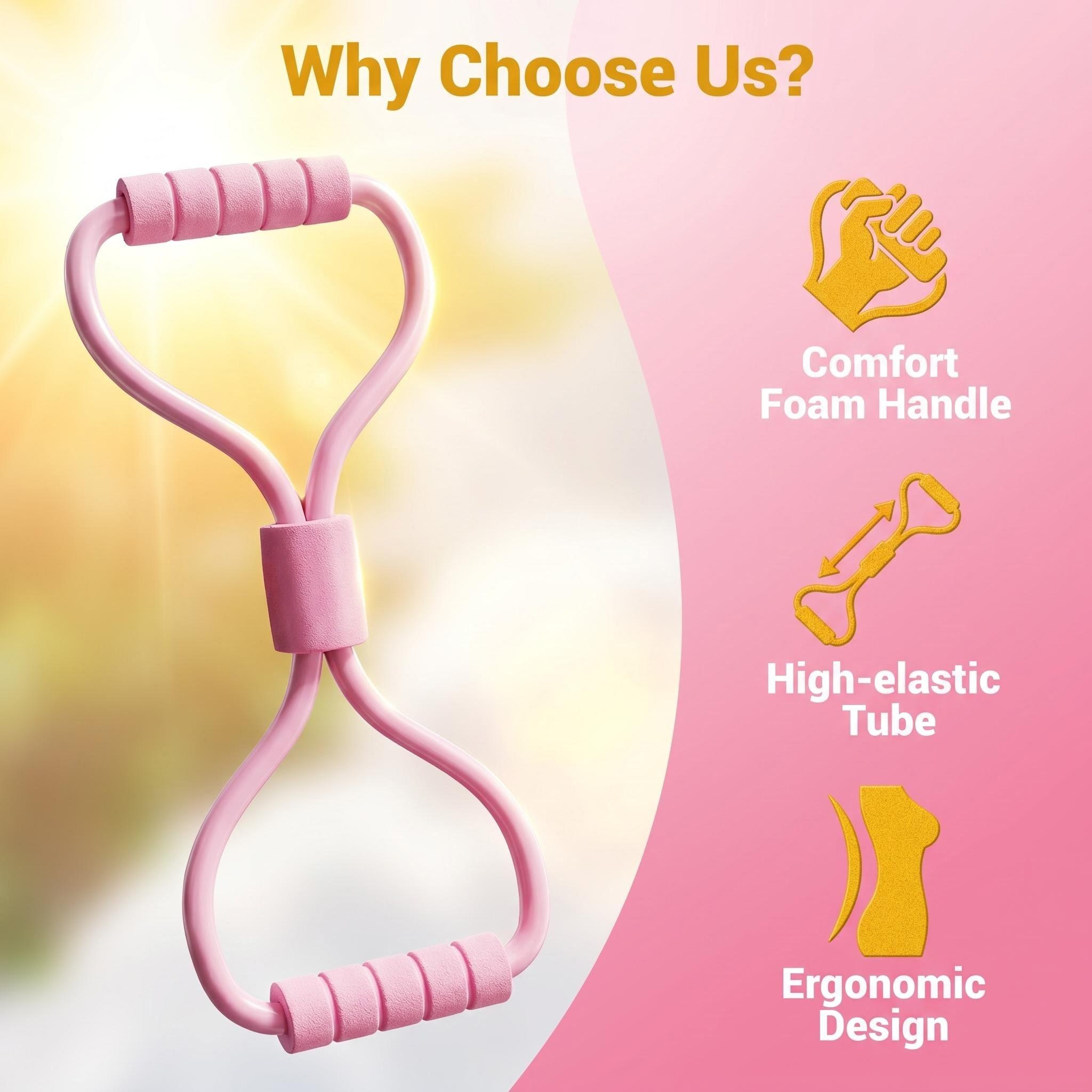 Banda elástica en forma de 8,  - Figure 8 Resistance Band reseña y precio
