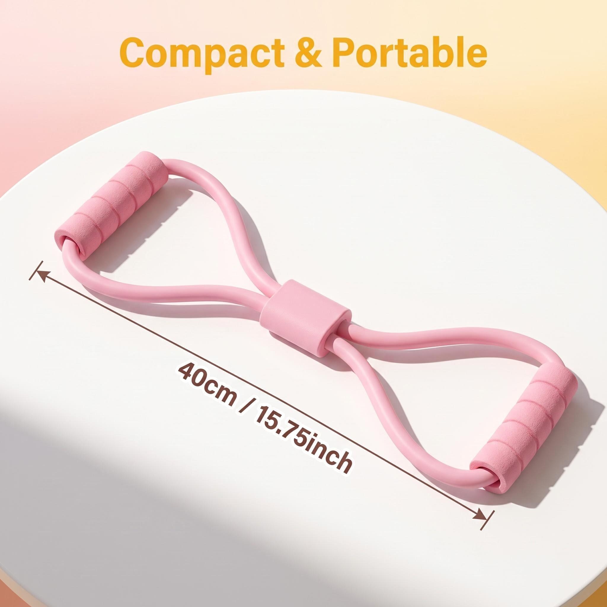 Banda elástica en forma de 8,  - Figure 8 Resistance Band reseña y precio