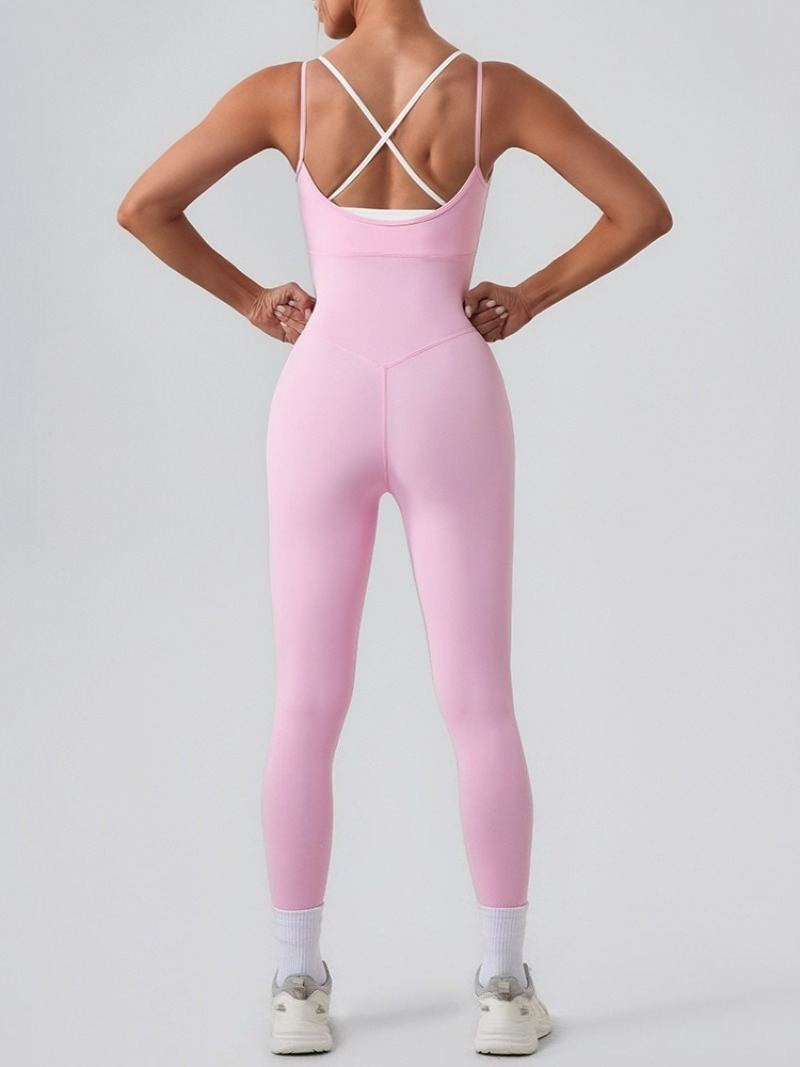 Mono de yoga sin mangas y con  - Yoga Overall Fitness reseña y precio