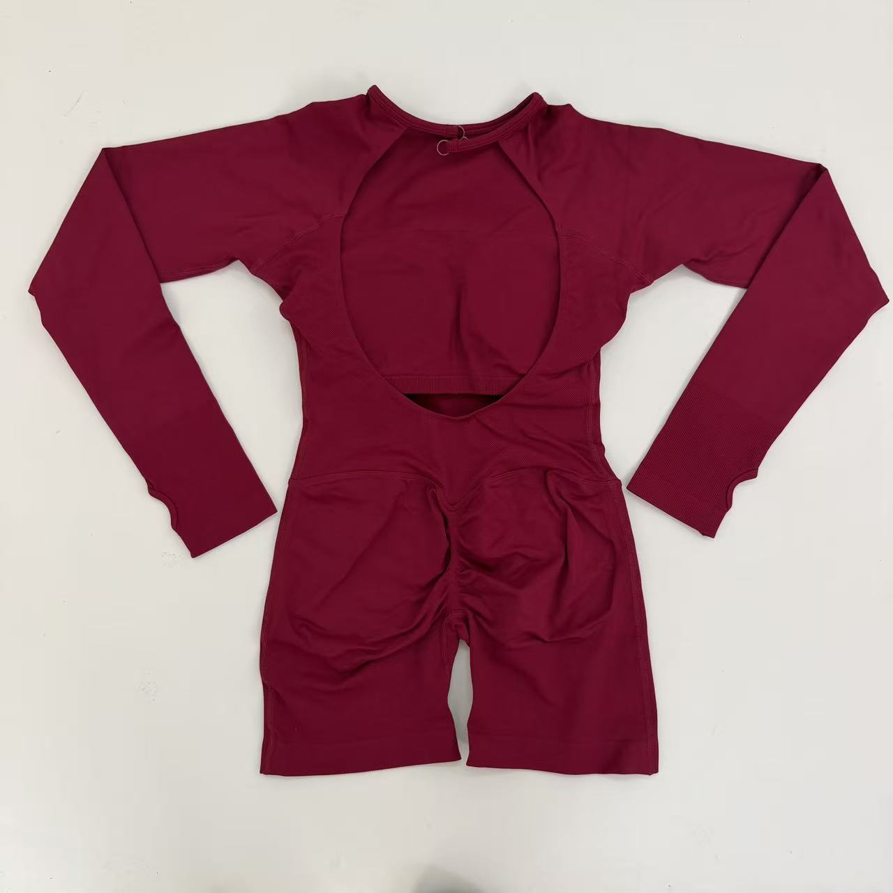 Du Jia Mono de manga larga par - Yoga Fitness Jumpsuit reseña y precio
