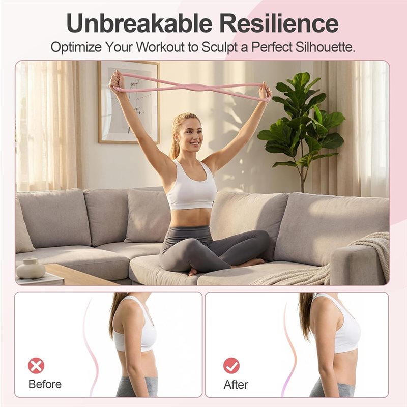 LALA Banda de Resistencia en F - Figure 8 Resistance Band reseña y precio