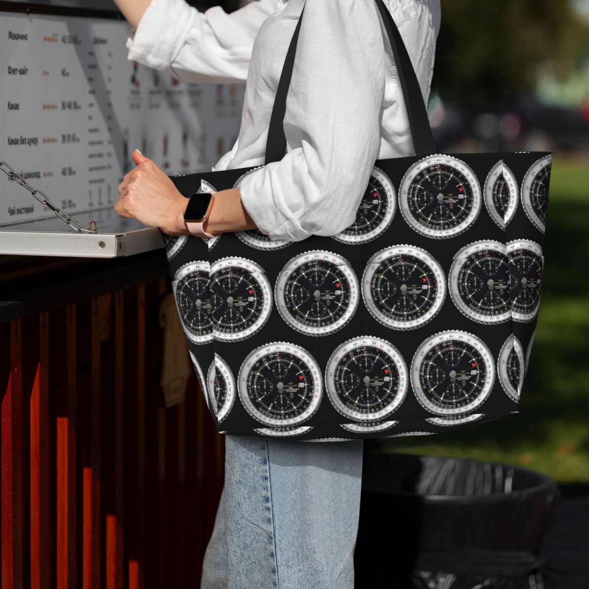 Bolsa de Playa de Lujo con Dis - Yoga Fitness Watch reseña y precio