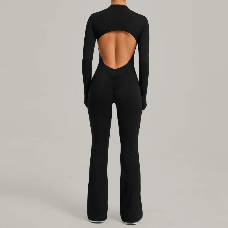 Monos de yoga sin costuras par - Yoga Fitness Jumpsuit reseña y precio