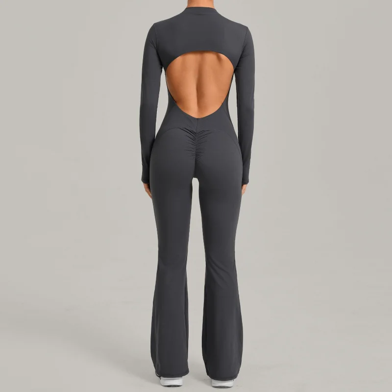 Monos de yoga sin costuras par - Yoga Fitness Jumpsuit reseña y precio